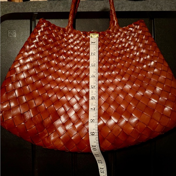 Dragon Diffusion Santa Croce Small Tan Bag - Picture 11 of 14